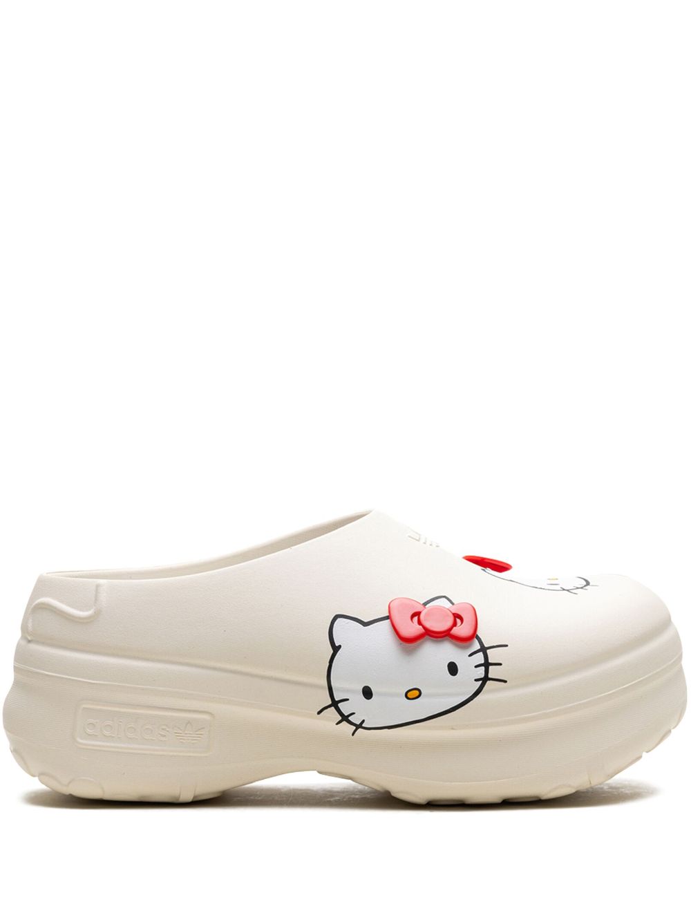 adidas adiFOM Stan Smith "Hello Kitty/Off White/Red/Cloud White" mules - Neutrals von adidas