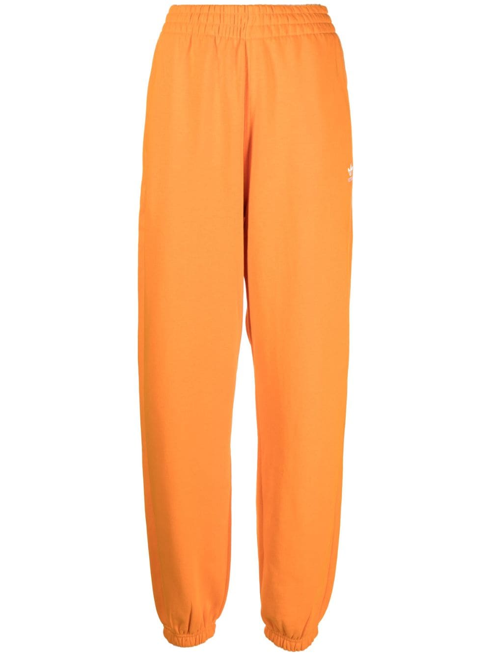 adidas embroidered-logo detail track pants - Orange von adidas