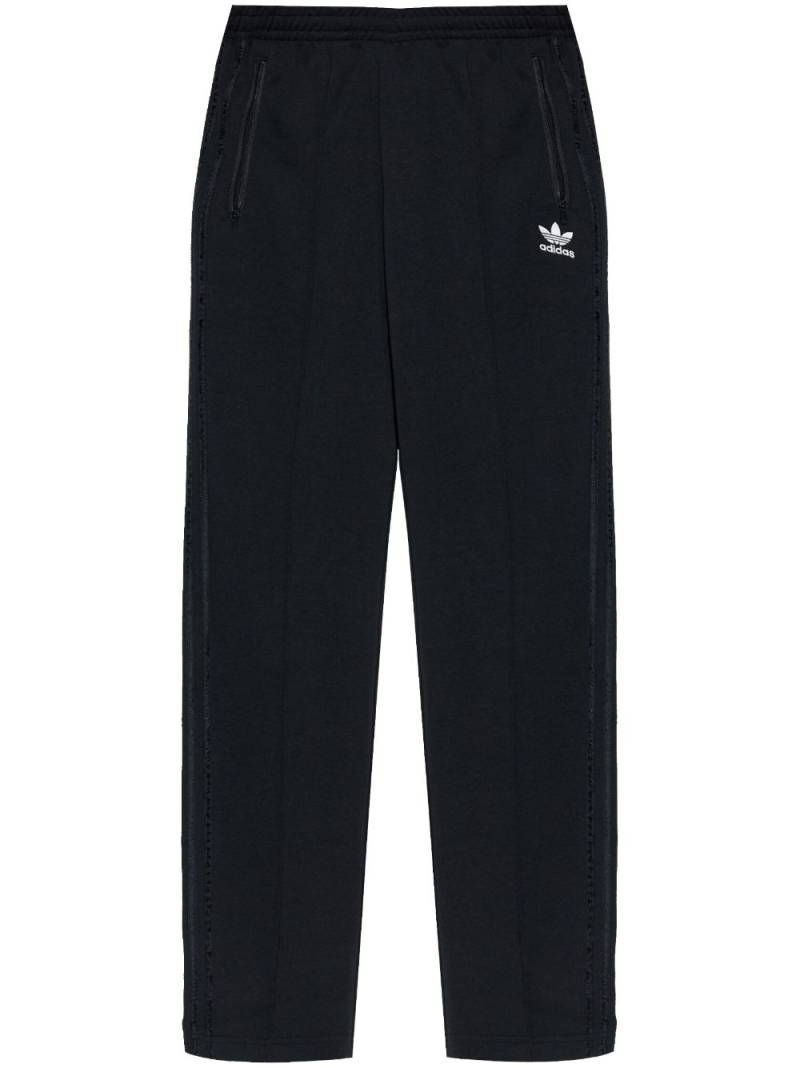 adidas embroidered-logo track pants - Black von adidas