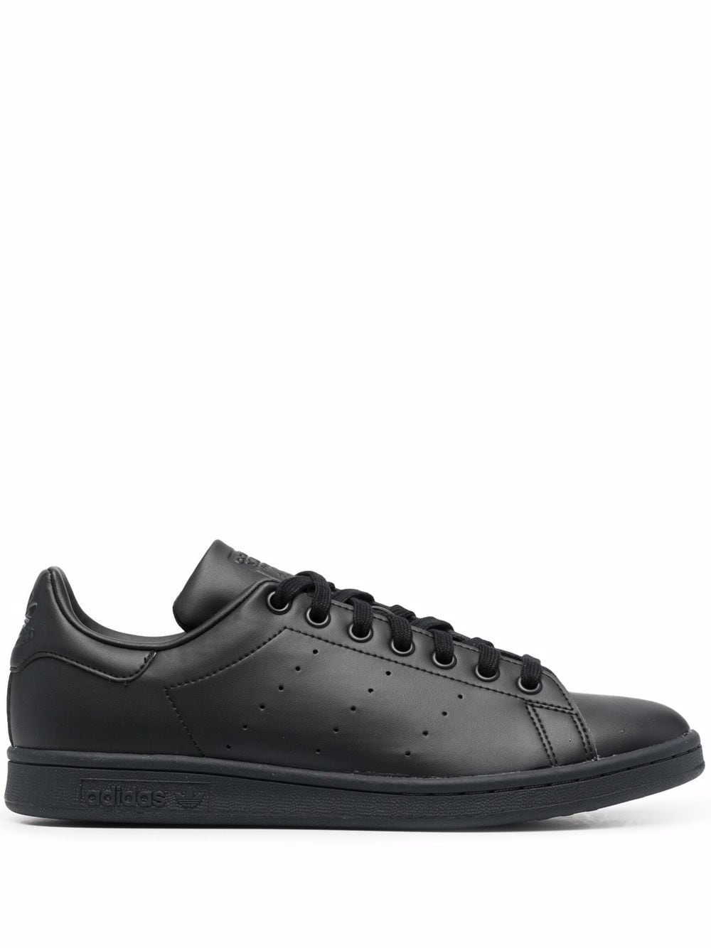 adidas leather low-top sneakers - Black von adidas