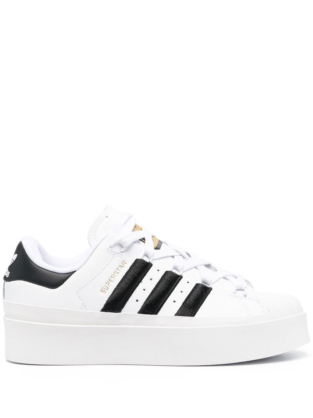adidas logo-patch lace-up sneakers - White von adidas