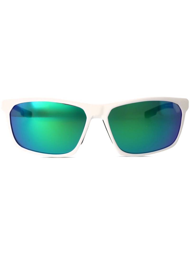 adidas rectangle-frame sunglasses - White von adidas