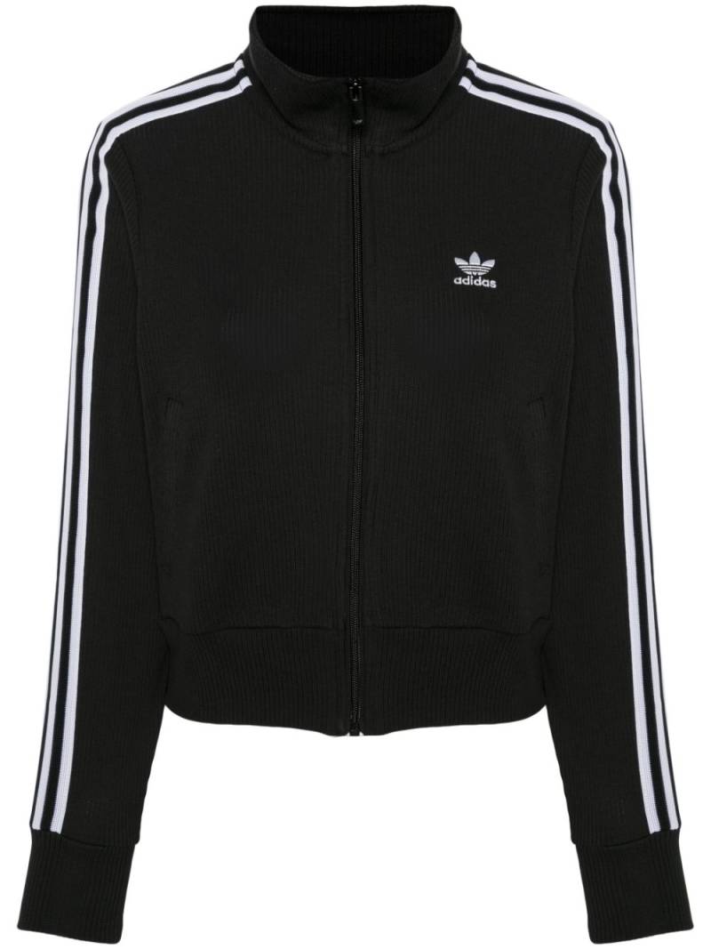 adidas ribbed-knit sweatshirt - Black von adidas