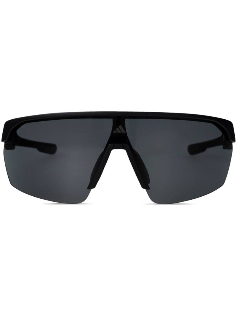 adidas shield-frame sunglasses - Black von adidas