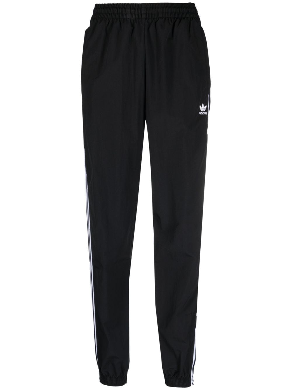 adidas stripe-detailing track pant - Black von adidas