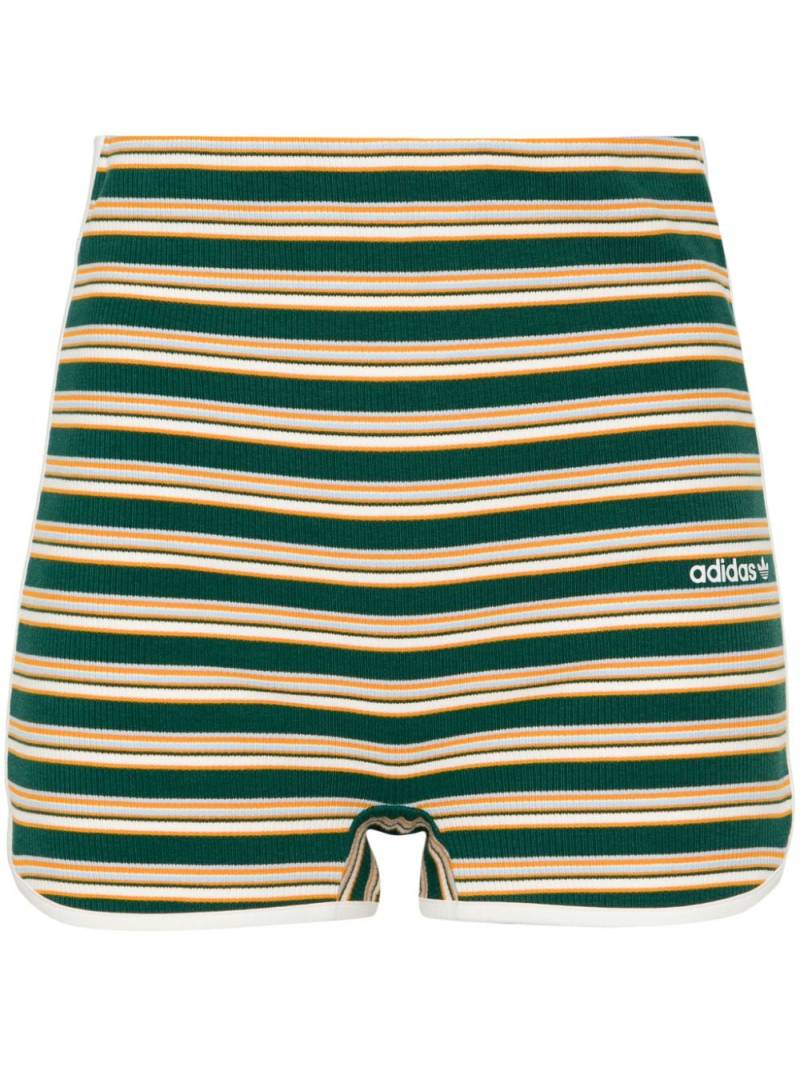 adidas trefoil-logo shorts - Green von adidas