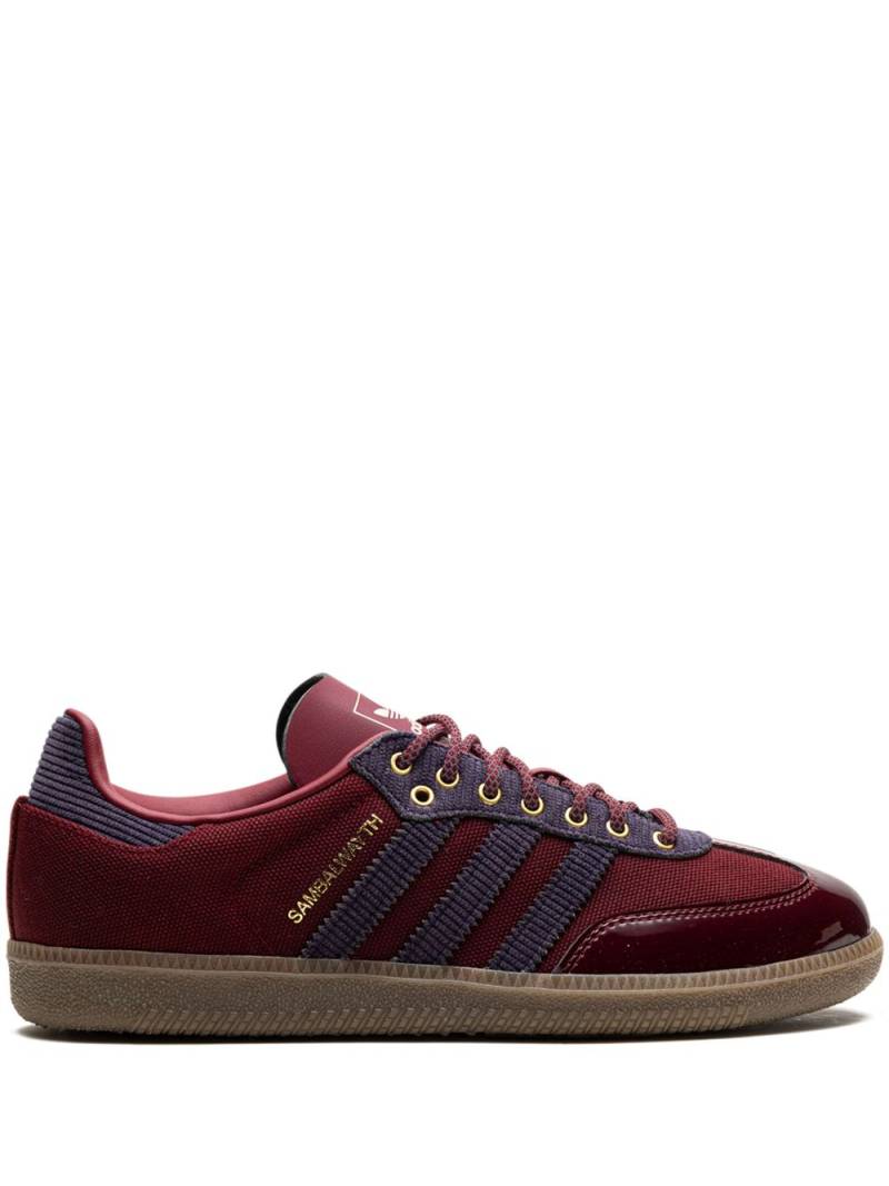 adidas x ALWAYTH Samba "College Burgundy" sneakers - Red von adidas