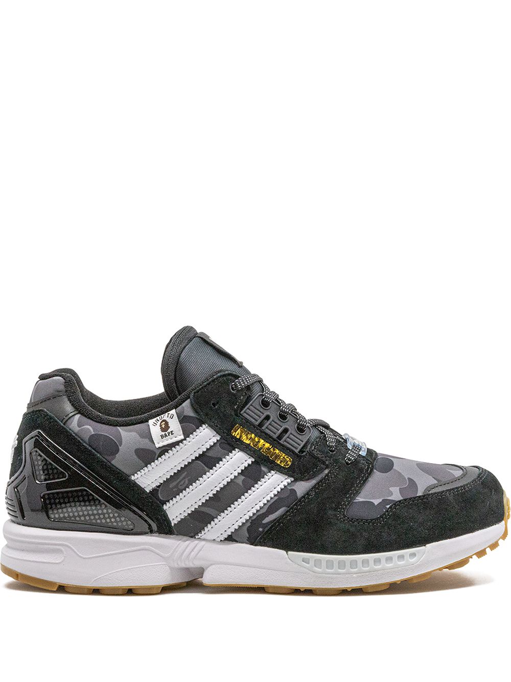 adidas x Bape x Undefeated ZX 8000 "Black" sneakers von adidas