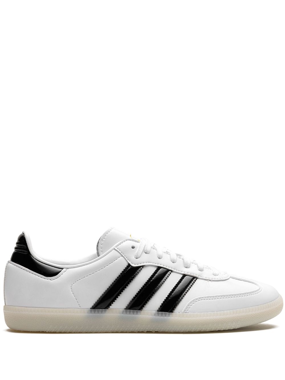 adidas x Jason Dill Samba patent-leather sneakers - White von adidas