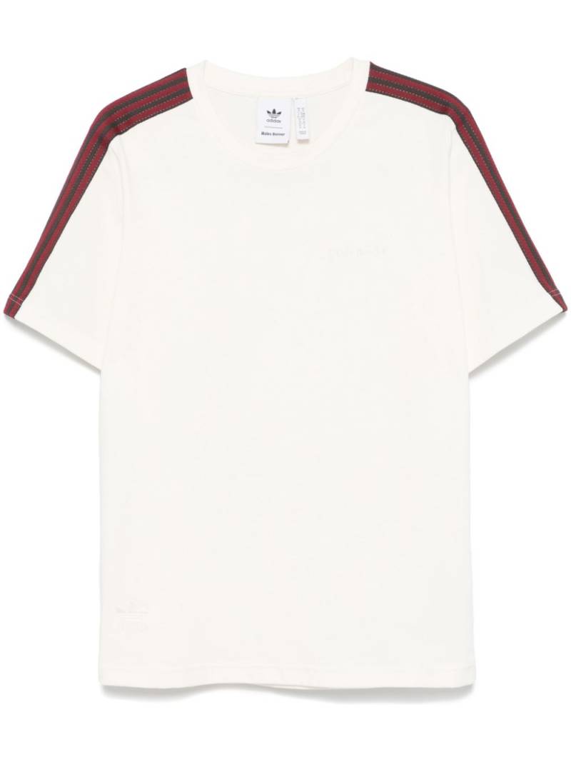 adidas x Wales Bonner 3-Stripes logo T-shirt - White von adidas