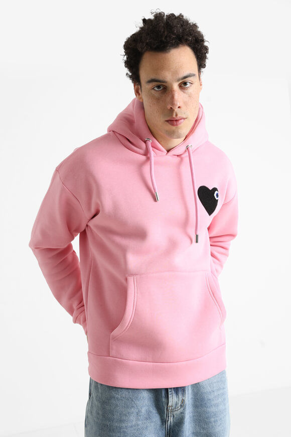 adj Heart Kapuzensweatshirt | Pink | Herren  | L von adj