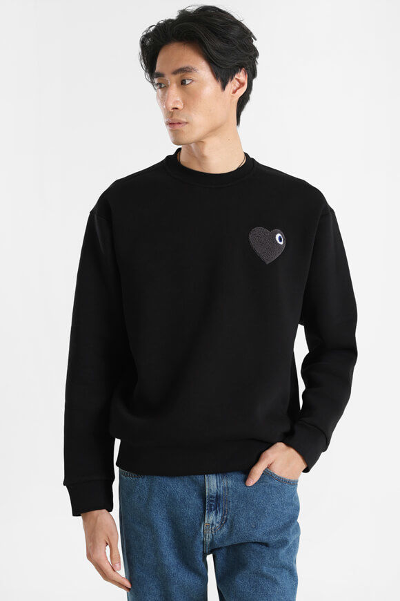 adj Heart Sweatshirt | Black | Herren  | L von adj