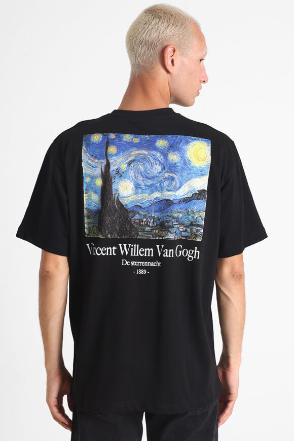 adj Van Gogh T-Shirt | Black | Herren  | L von adj