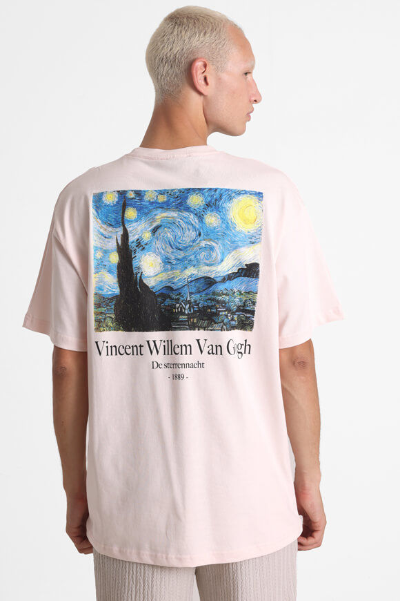 adj Van Gogh T-Shirt | Rose | Herren  | L von adj