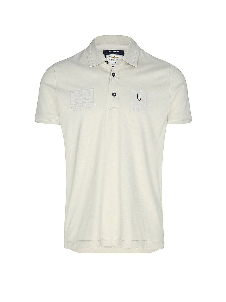 AERONAUTICA MILITARE Poloshirt  beige | L von aeronautica militare