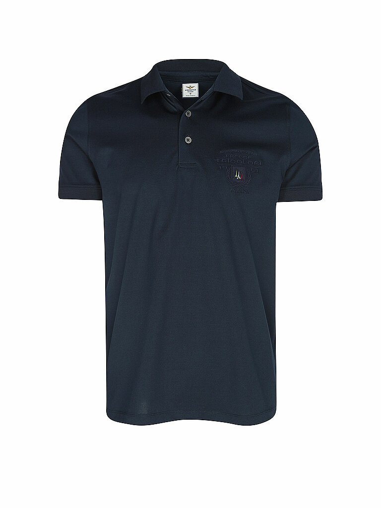 AERONAUTICA MILITARE Poloshirt  blau | L von aeronautica militare