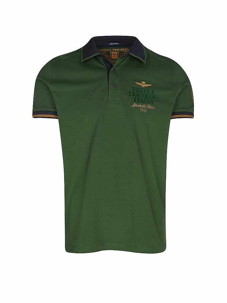 AERONAUTICA MILITARE Poloshirt  grün | XL von aeronautica militare