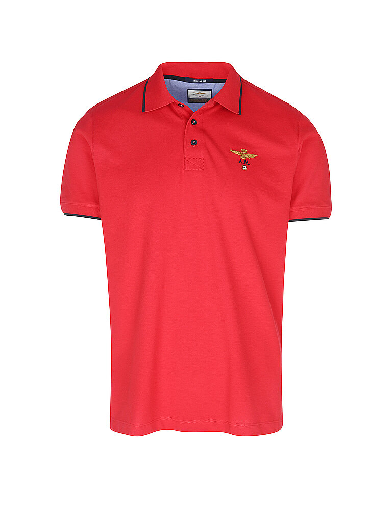 AERONAUTICA MILITARE Poloshirt rot | L von aeronautica militare