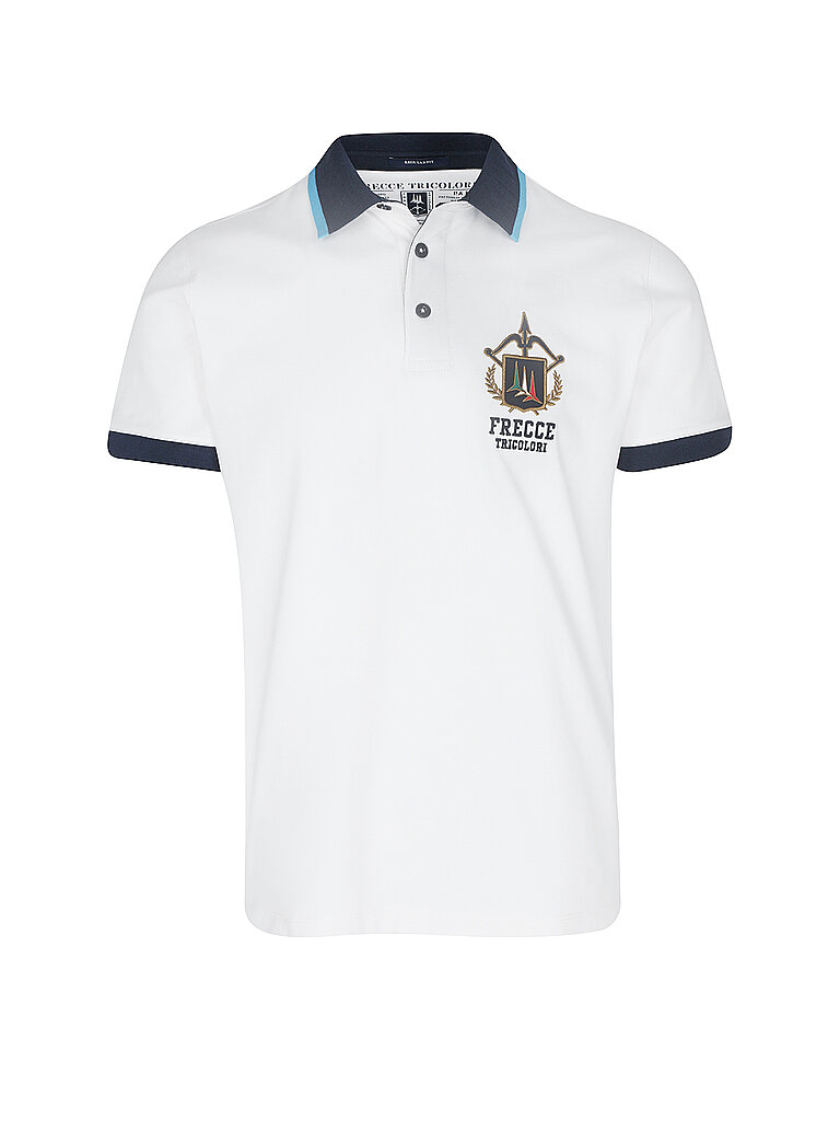 AERONAUTICA MILITARE Poloshirt weiss | L von aeronautica militare