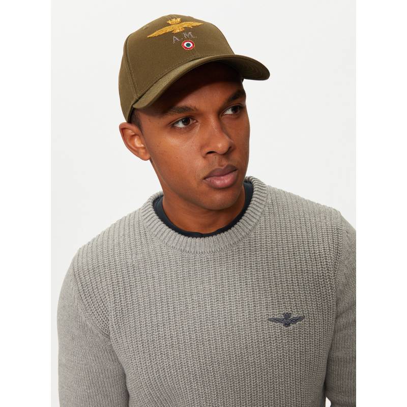 Cap Aeronautica Militare 242HA1100CT2848 Khakifarben von aeronautica militare