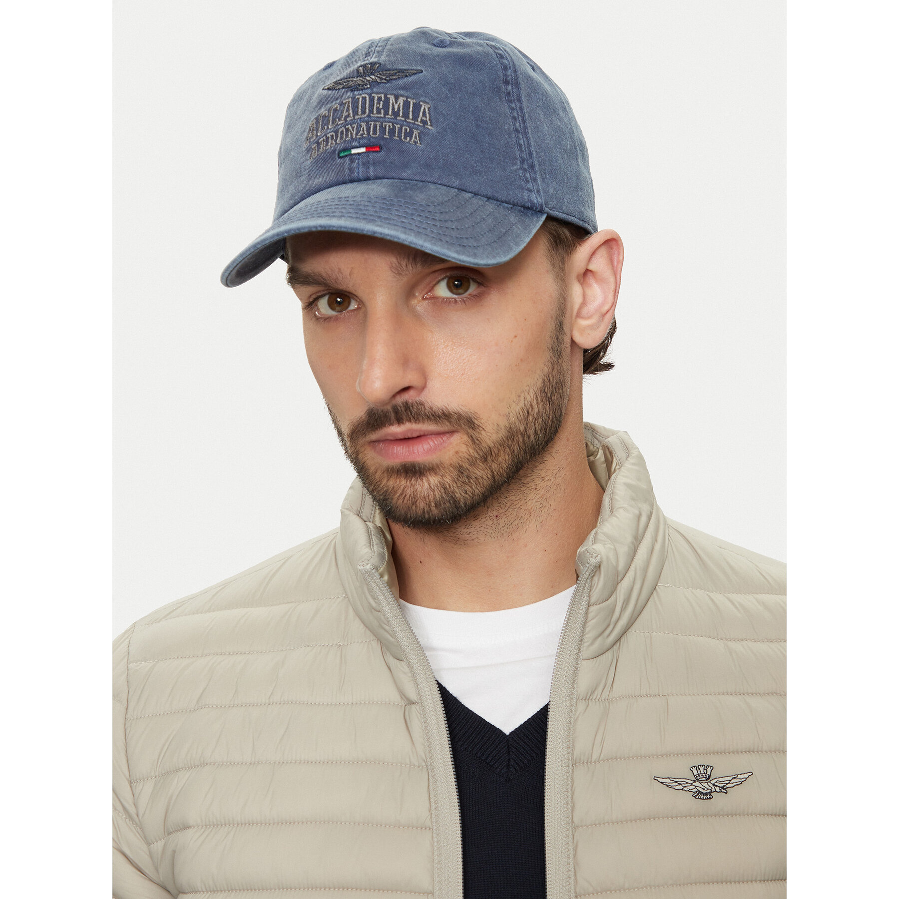 Cap Aeronautica Militare Cappellino 242HA1180CT3249 Dunkelblau von aeronautica militare