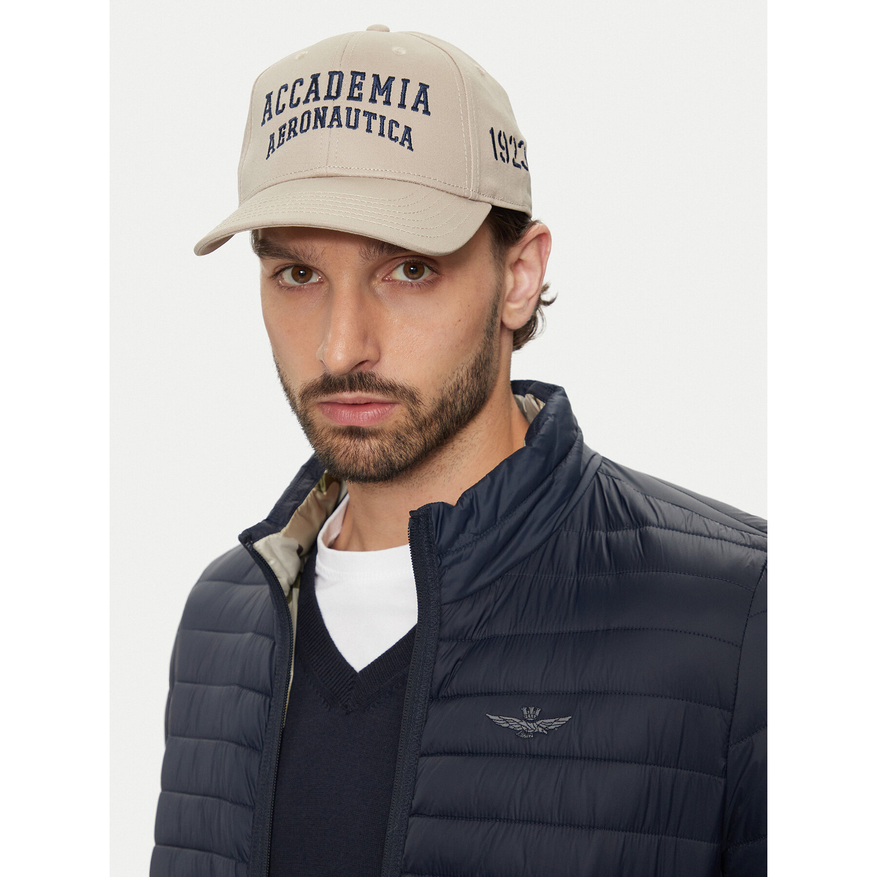 Cap Aeronautica Militare Cppellino 242HA1181CT2848 Beige von aeronautica militare