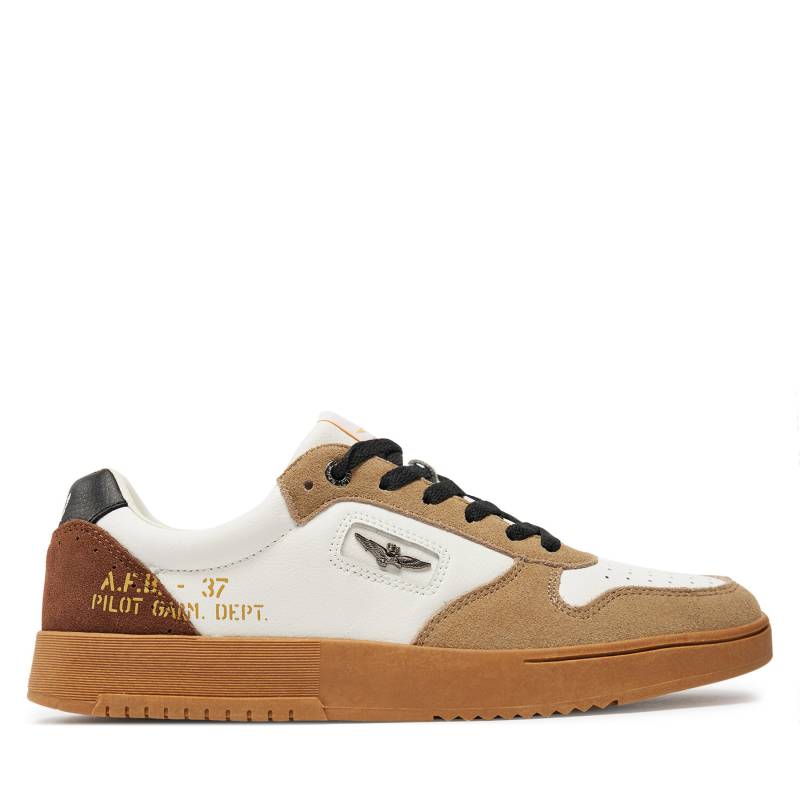 Sneakers Aeronautica Militare 242SC235PL244 Beige von aeronautica militare