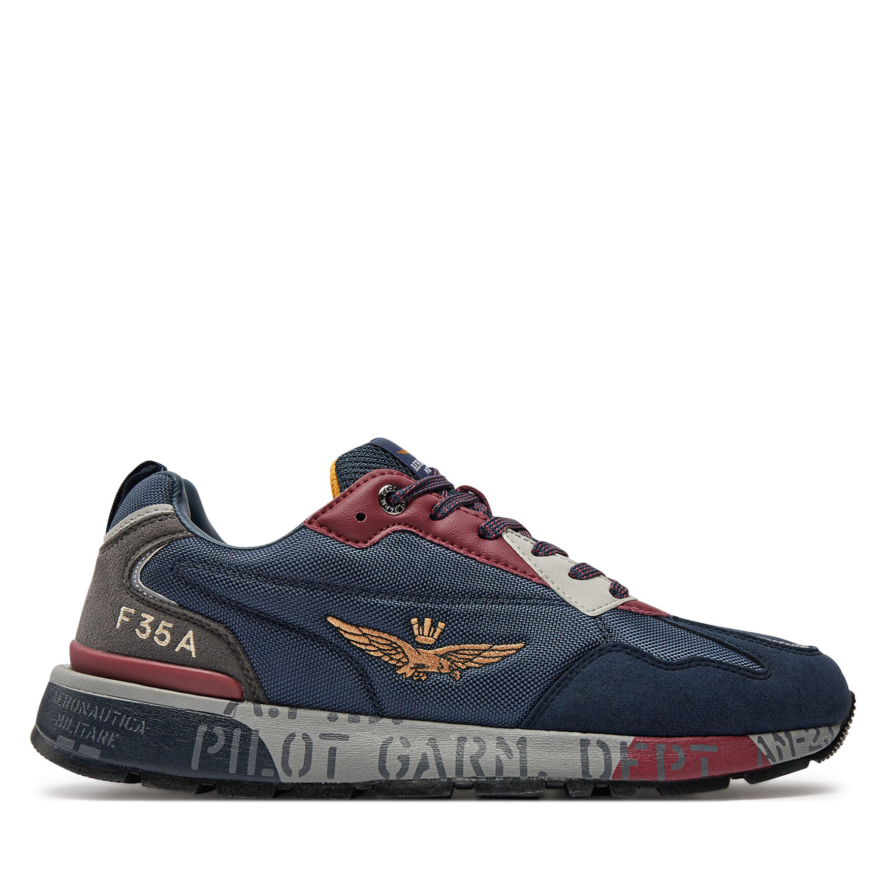 Sneakers Aeronautica Militare 242SC276CT3380 Grau von aeronautica militare