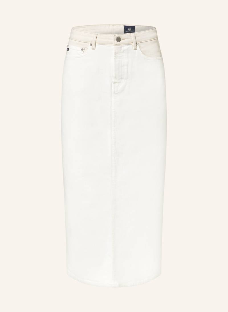 Ag Jeans Jeansrock Skirt Long Two Tone weiss von ag jeans