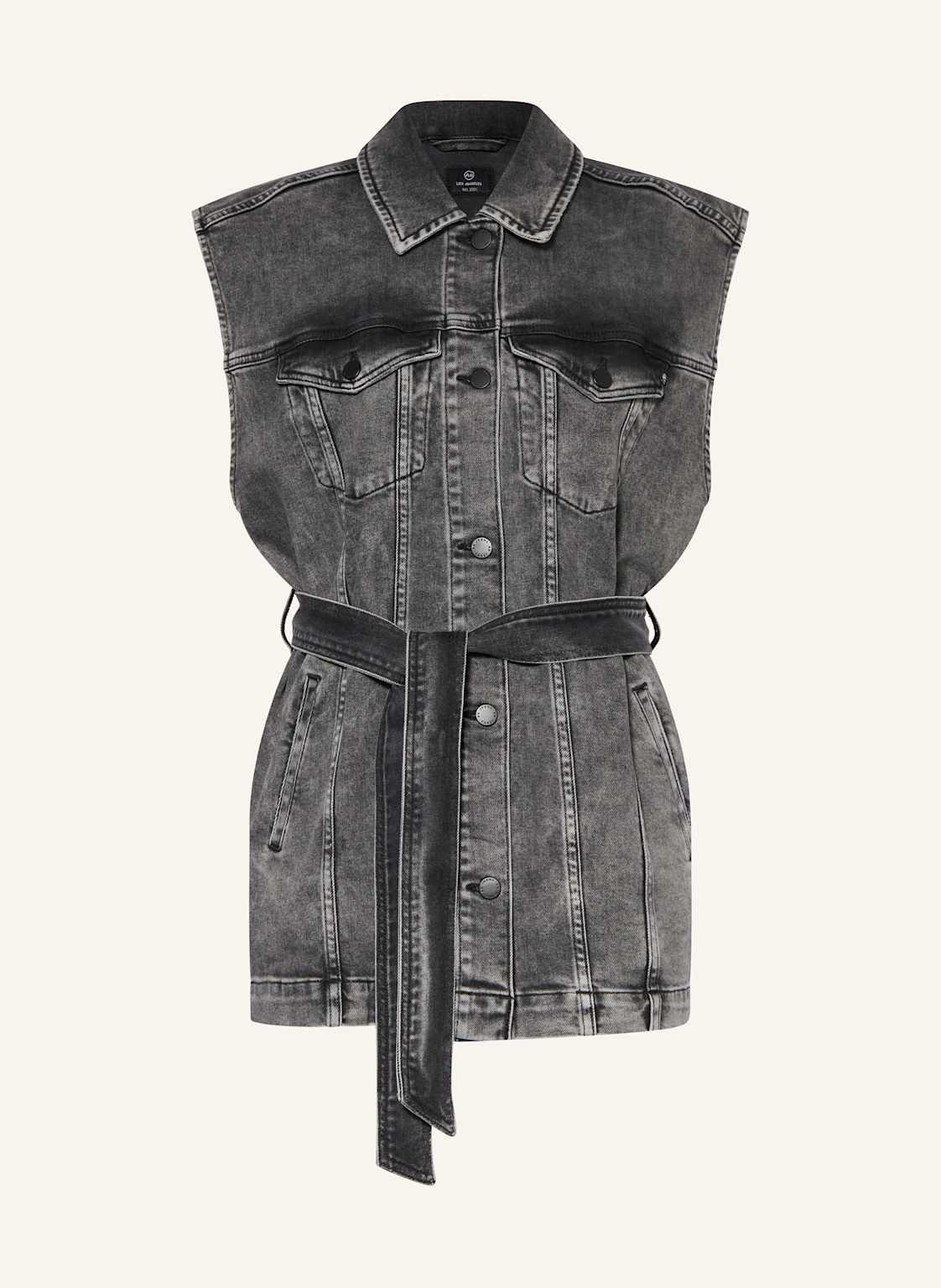 Ag Jeans Weste In Jeansoptik schwarz Ag Jeans Weste In Jeansoptik schwarz von ag jeans
