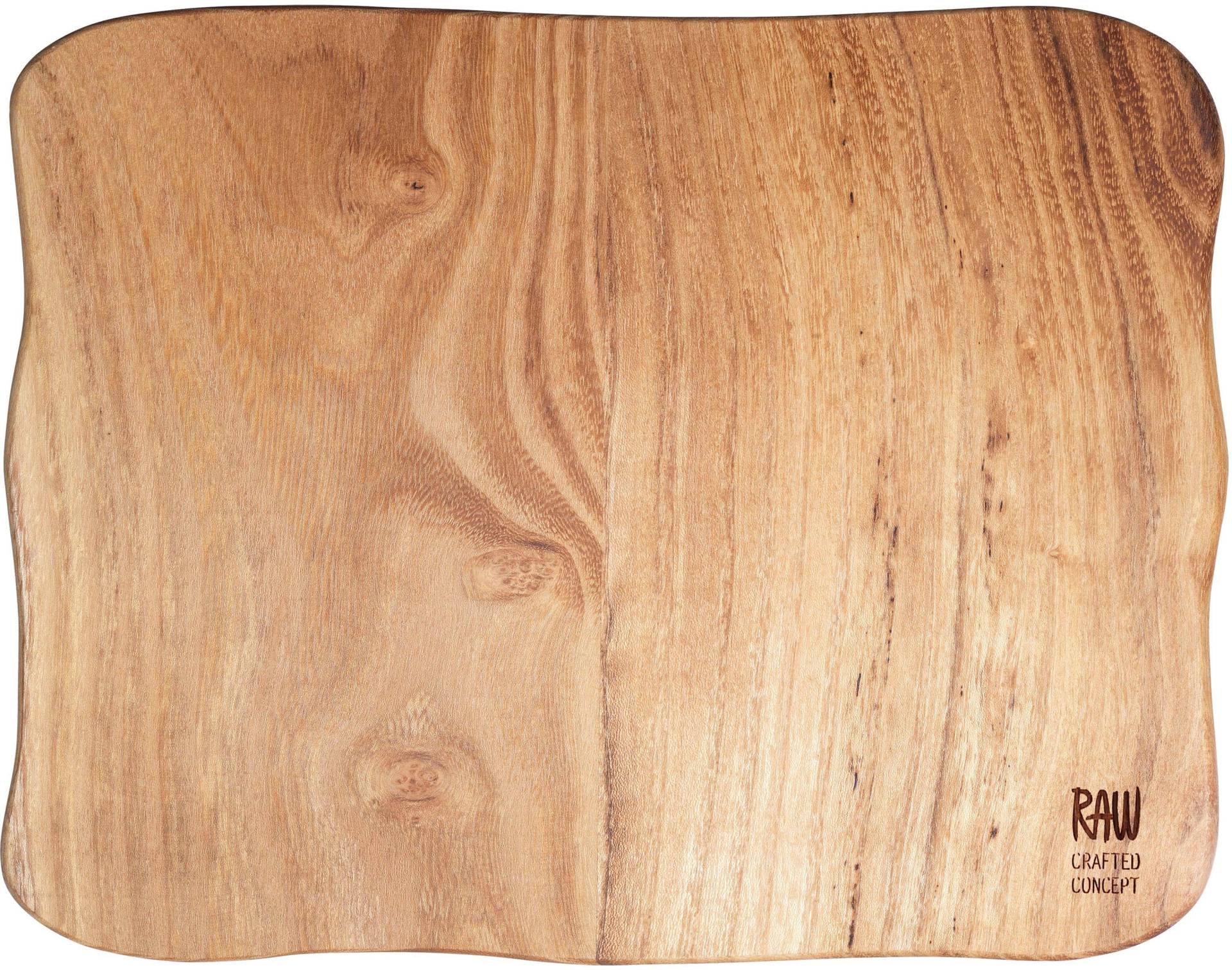 aida RAW Schneidebrett »RAW Teak«, organische Form, jedes Stückein Unikat von aida RAW