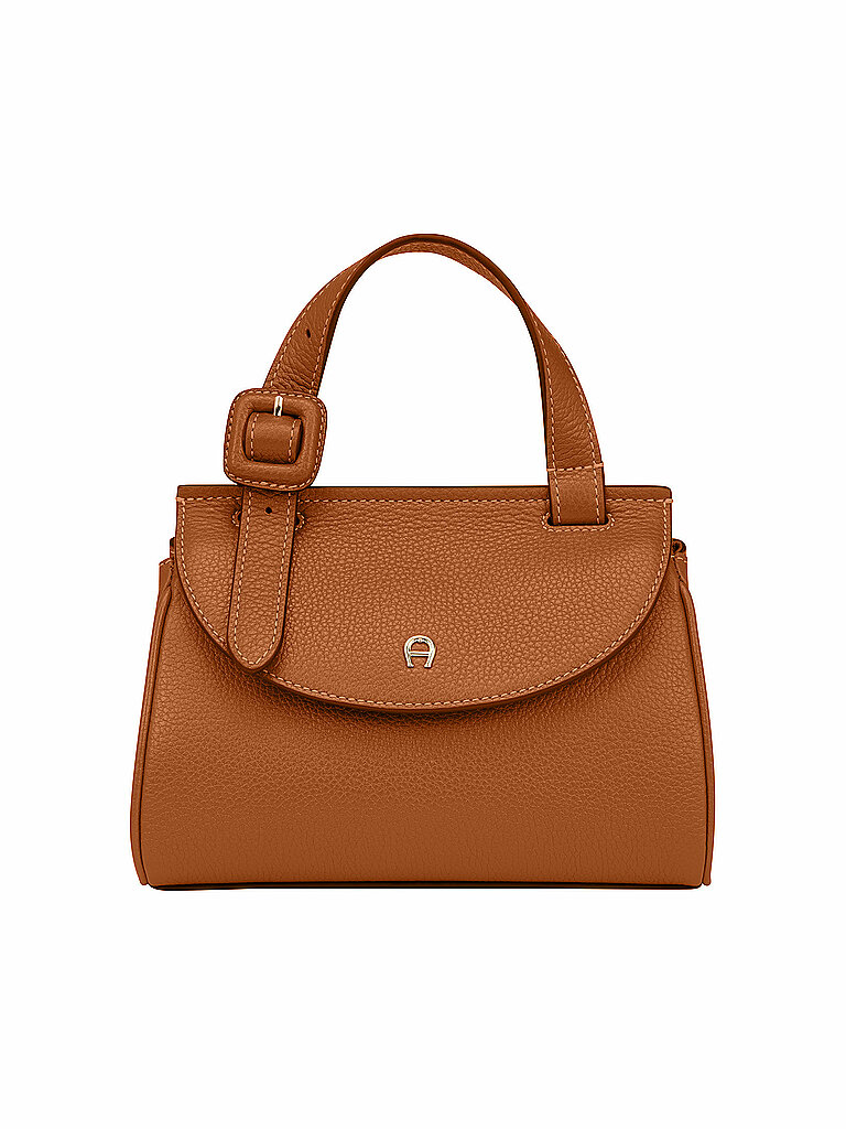 AIGNER Ledertasche - Henkeltasche MIRANDA XSmall camel von aigner