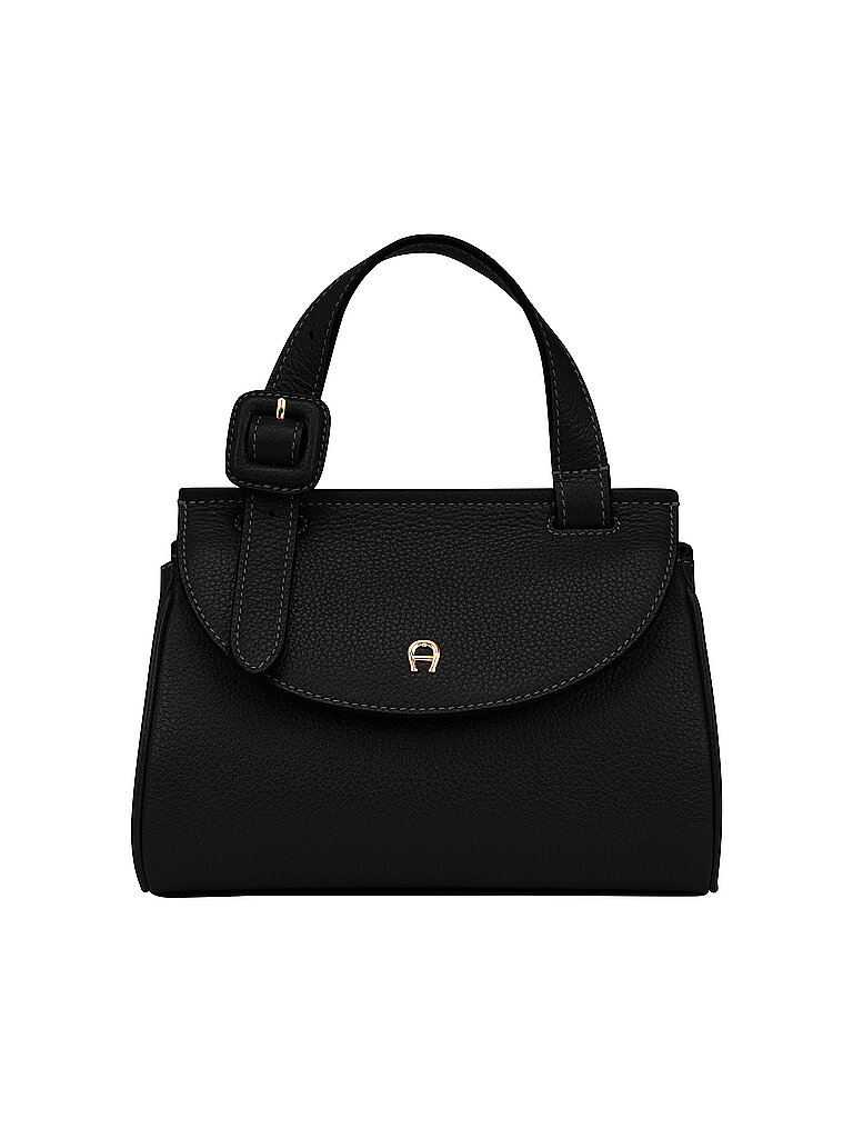 AIGNER Ledertasche - Henkeltasche MIRANDA XSmall schwarz von aigner