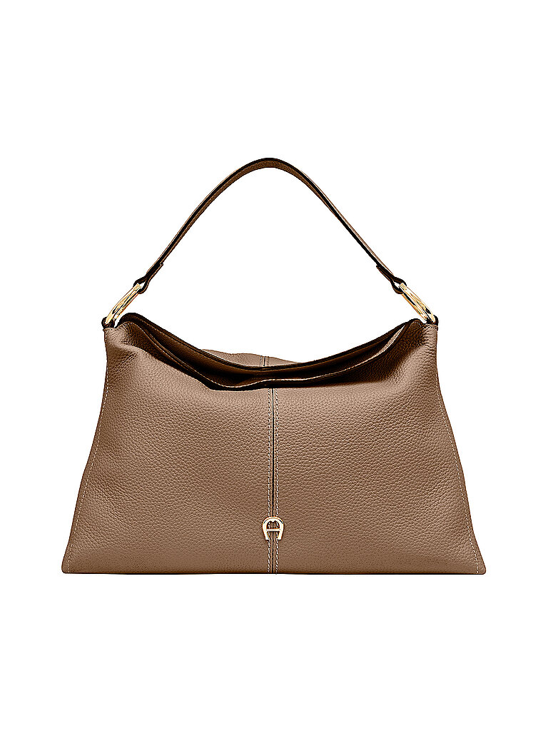 AIGNER Ledertasche - Hobo SAVANNAH Medium beige von aigner