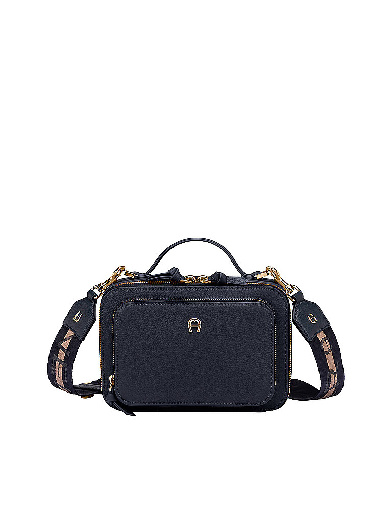 AIGNER Ledertasche - Mini Bag Zita S dunkelblau von aigner