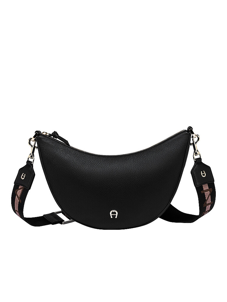 AIGNER Ledertasche - Umhängetasche ZITA schwarz von aigner