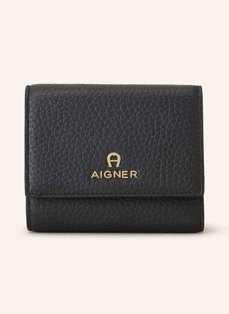 Aigner Geldbörse Ivy Small schwarz von aigner