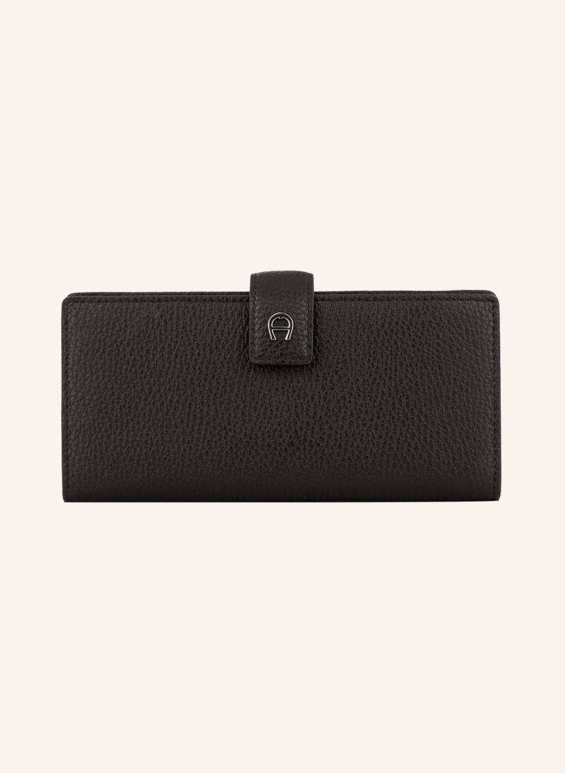 Aigner Geldbörse Basics schwarz von aigner