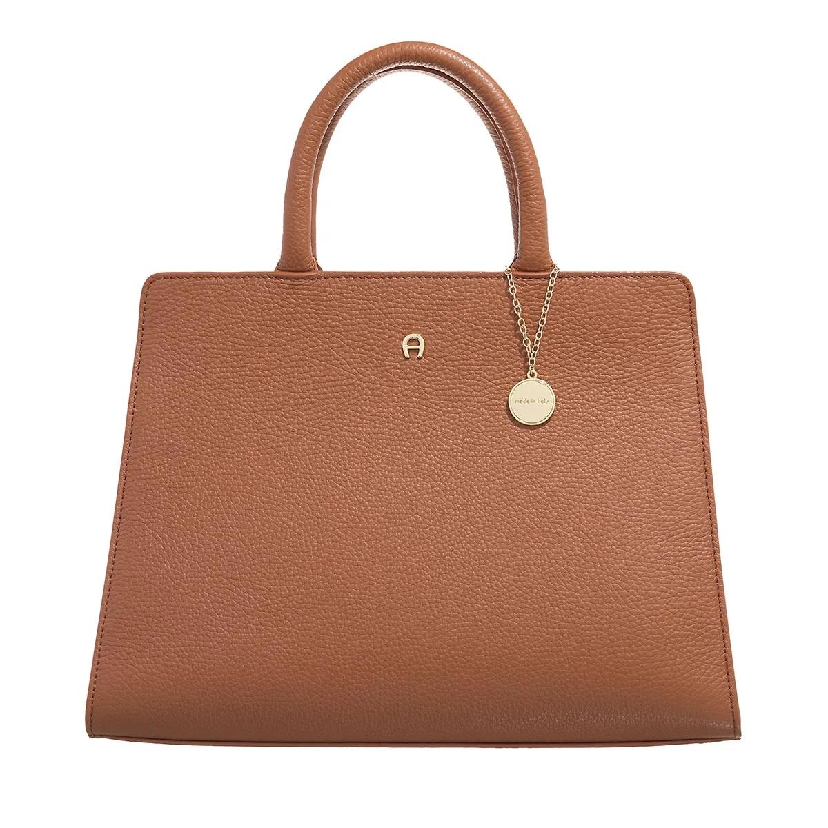 Aigner Handtasche - Cybill - Gr. unisize - in Cognacbraun - für Damen von aigner