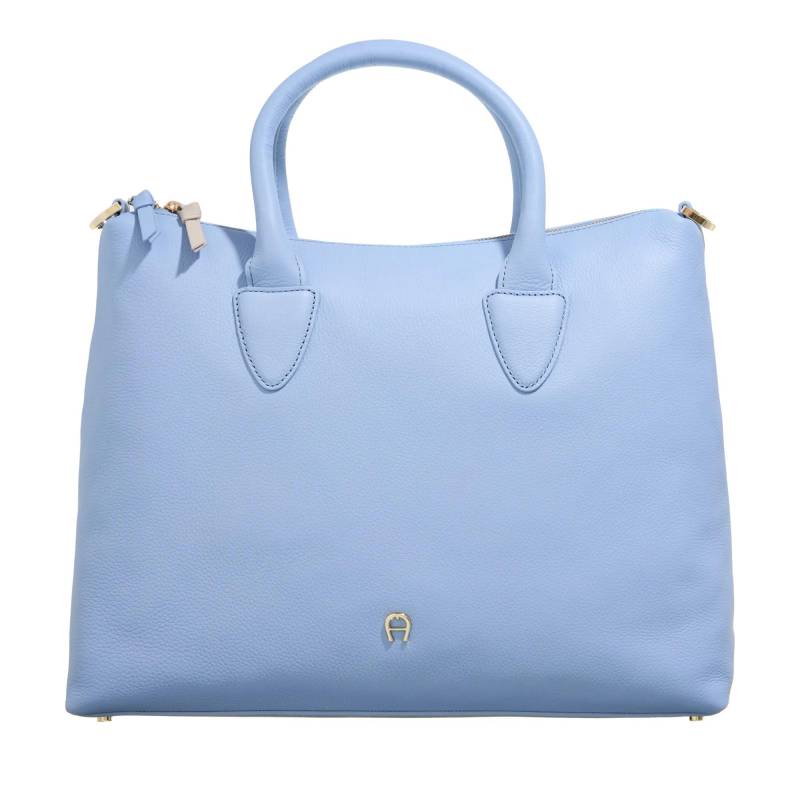 Aigner Handtasche - Zita - webbing strap - Gr. unisize - in Blau - für Damen von aigner