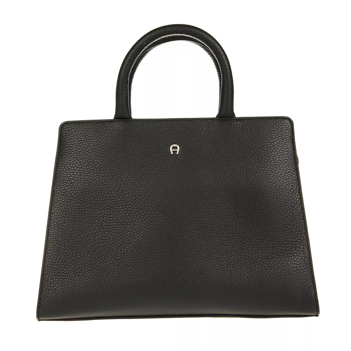 Aigner Henkeltasche - Cybi - Gr. unisize - in Schwarz - für Damen von aigner