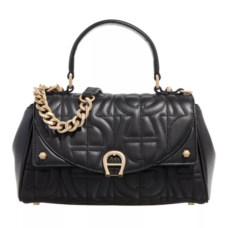 Aigner Henkeltasche - Diad - Gr. unisize - in Schwarz - für Damen von aigner