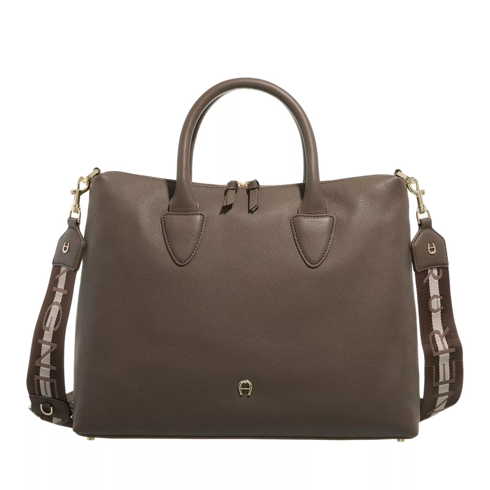 Aigner Henkeltasche - Zita - Gr. unisize - in Braun - für Damen von aigner