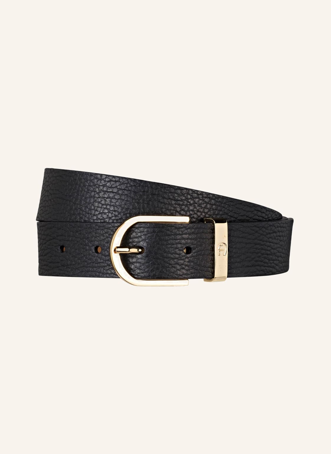 Aigner Ledergürtel Casual schwarz Aigner Ledergürtel Casual schwarz von aigner