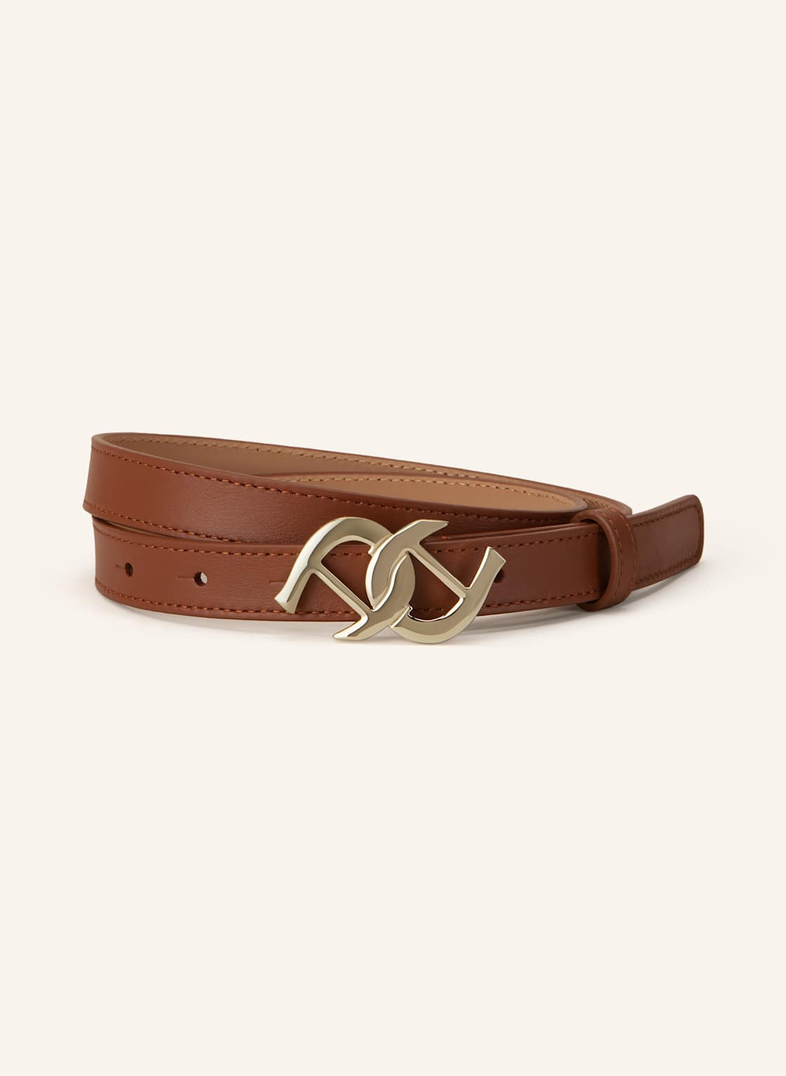 Aigner Ledergürtel Logo braun Aigner Ledergürtel Logo braun von aigner