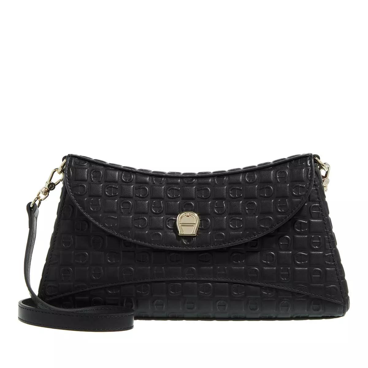 Aigner Schultertasche - Alon - Gr. unisize - in Schwarz - für Damen von aigner