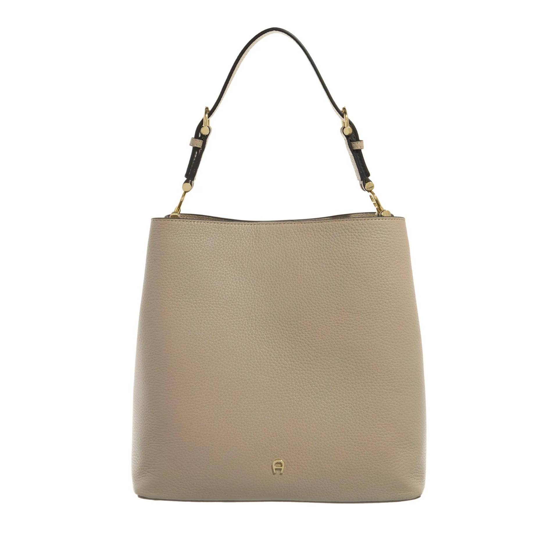 Aigner Schultertasche - Delia - Gr. unisize - in Beige - für Damen von aigner