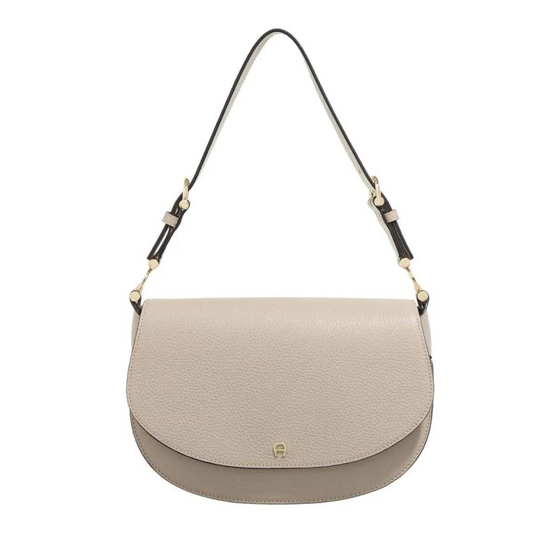 Aigner Schultertasche - Delia - Gr. unisize - in Beige - für Damen von aigner