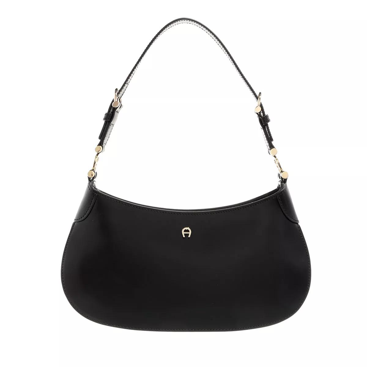 Aigner Schultertasche - Delia - Gr. unisize - in Schwarz - für Damen von aigner