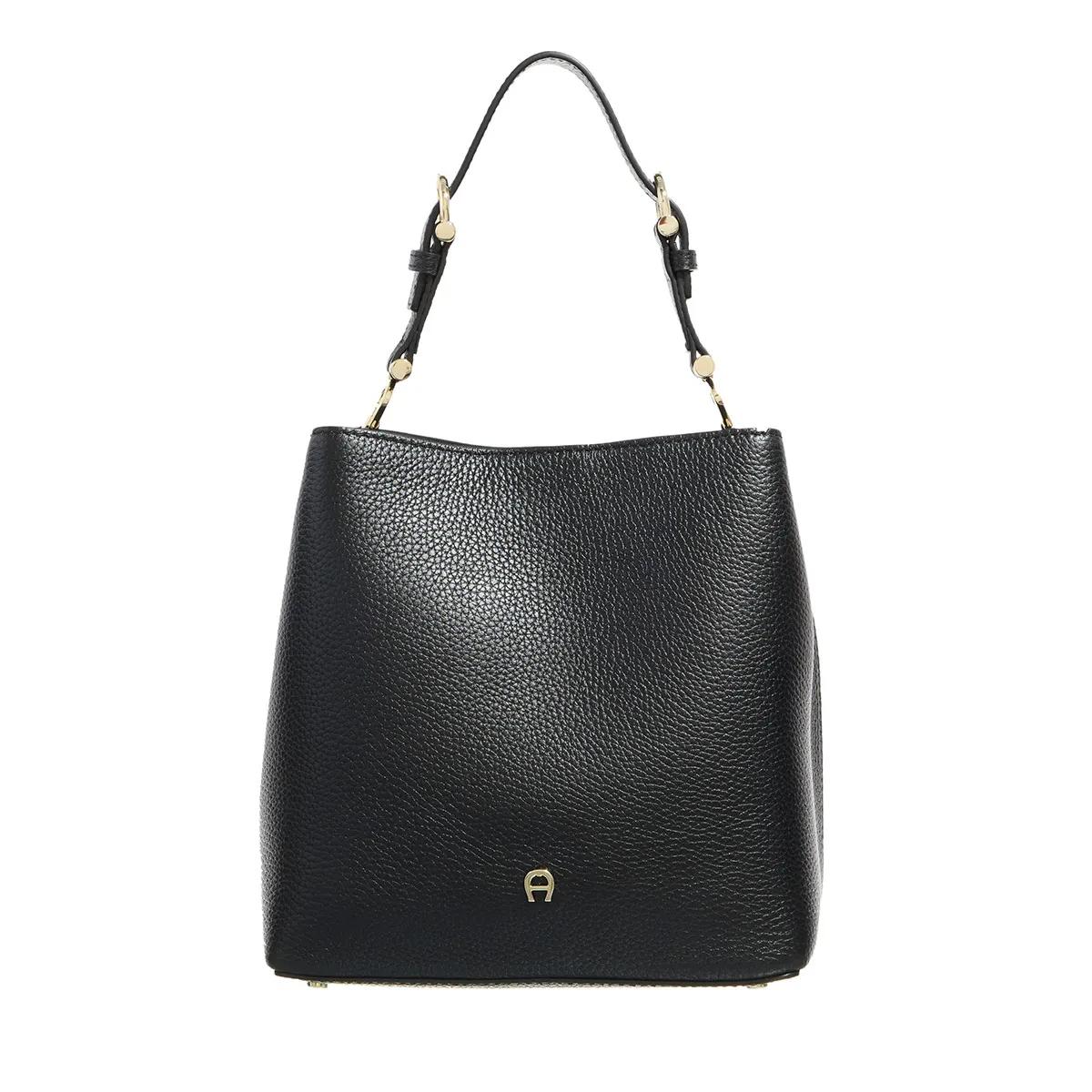 Aigner Schultertasche - Delia - Gr. unisize - in Schwarz - für Damen von aigner